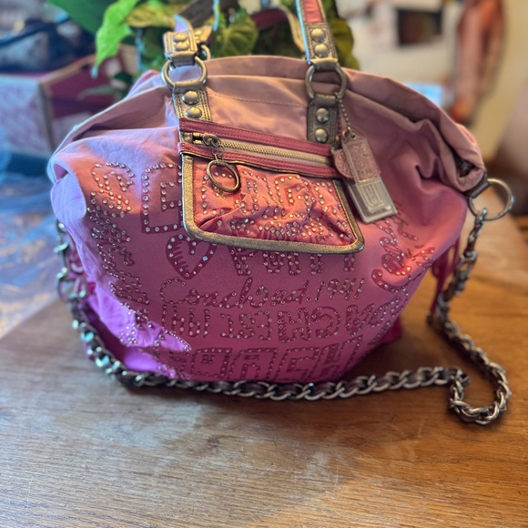 Coach Poppy Ombre Storypatch Spotlight Rhinestone XL Tote, style# 15312 - Picture 1 of 11